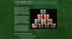 Desktop Screenshot of chefbobbybuzz.com
